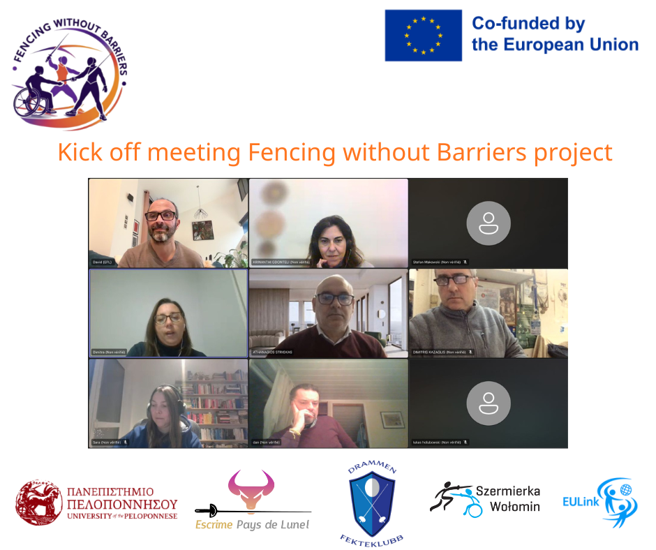 kick off meeting fencing without barriers project